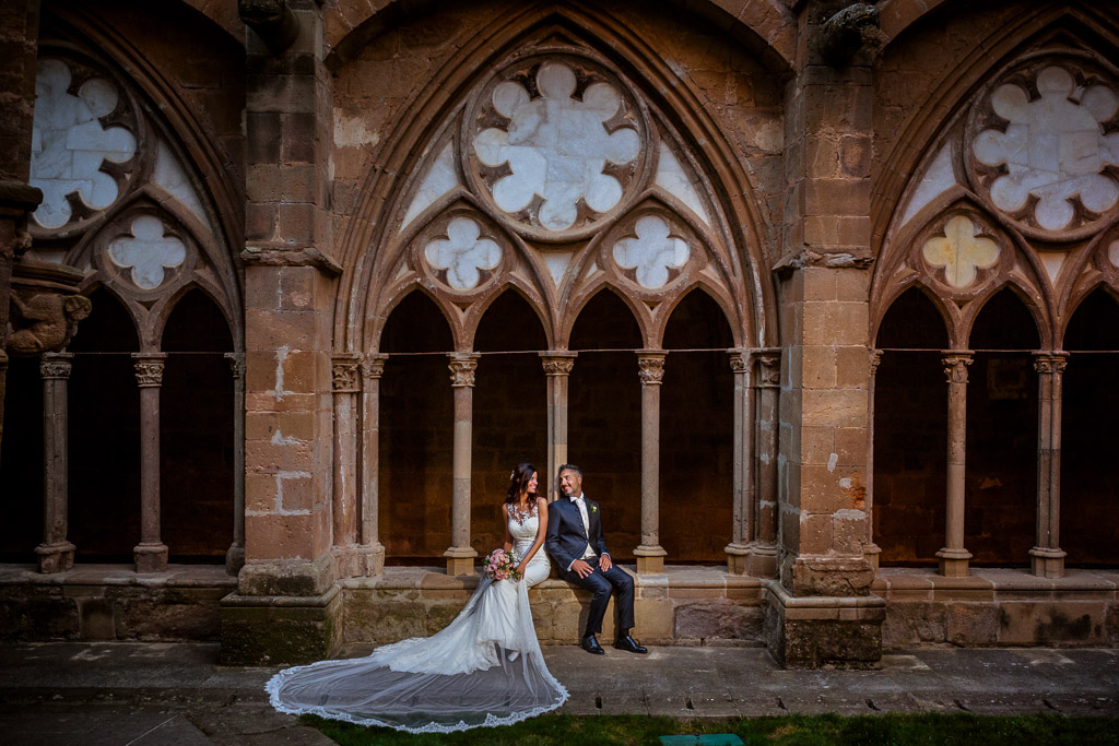 Fotografo en el Monasterio de Veruela